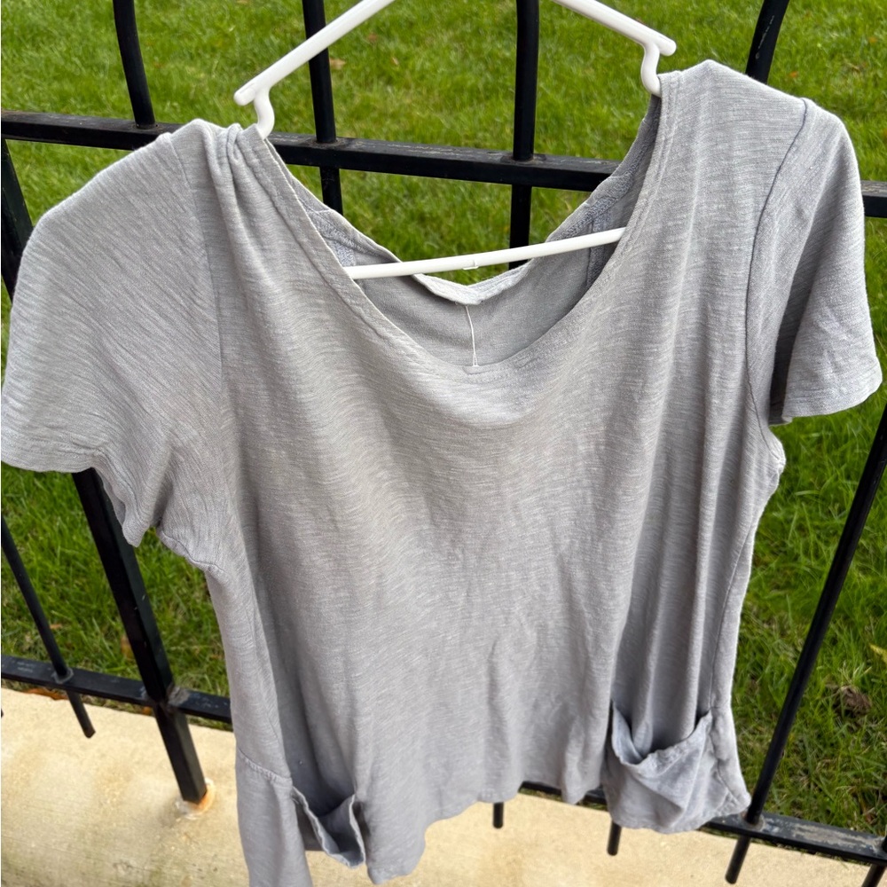 Cut Loose Gray Women's Top